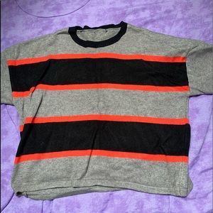 gray sweater great condition